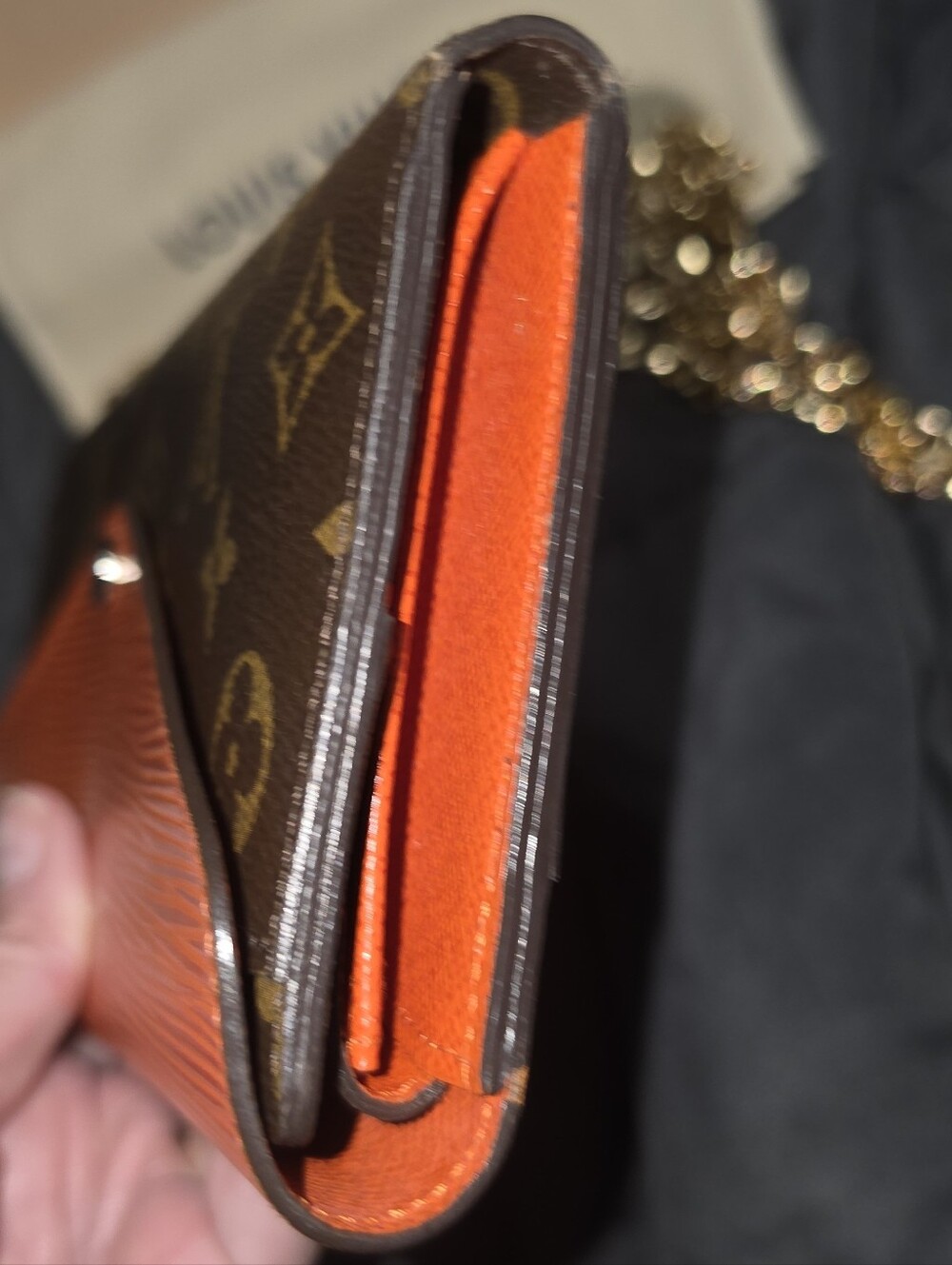 AUTH Louis Vuitton Marie-Lou Long Wallet - Picture 12 of 14